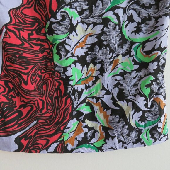 BALENCIAGA FW 2012 - 2013 Abstract Pop Art Cotton Tee T Shirt Lilac - Size XS - Picture 11 of 15